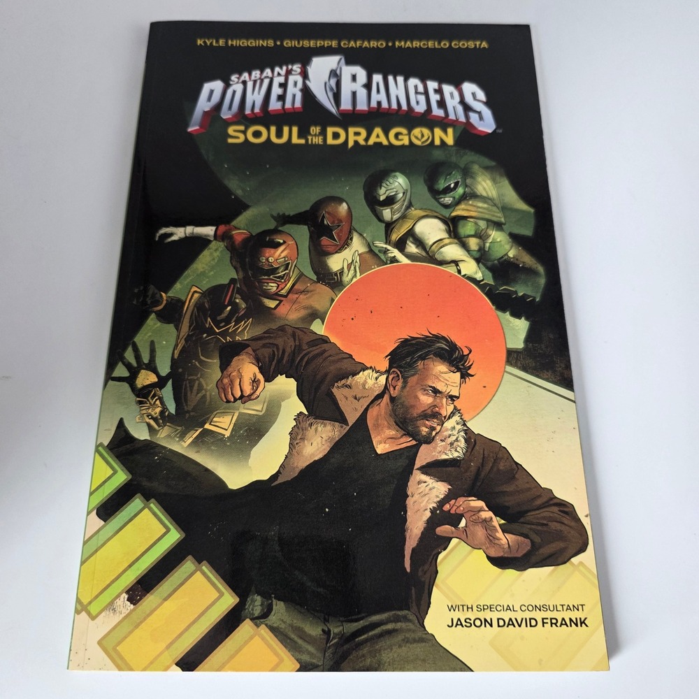 Power Rangers Soul of the Dragon Graphic Novel Boom Studios Tommy Oliver Higgins